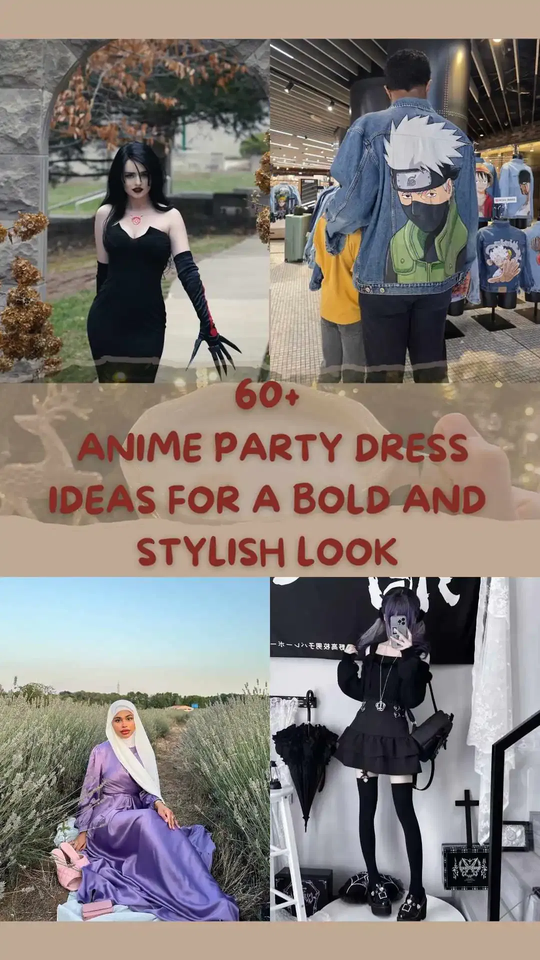 60+ Anime Party Dress Ideas for a Bold and Stylish Look