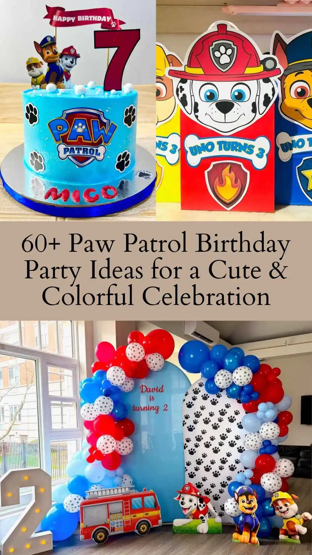 60+ Paw Patrol Birthday Party Ideas for a Cute & Colorful Celebration