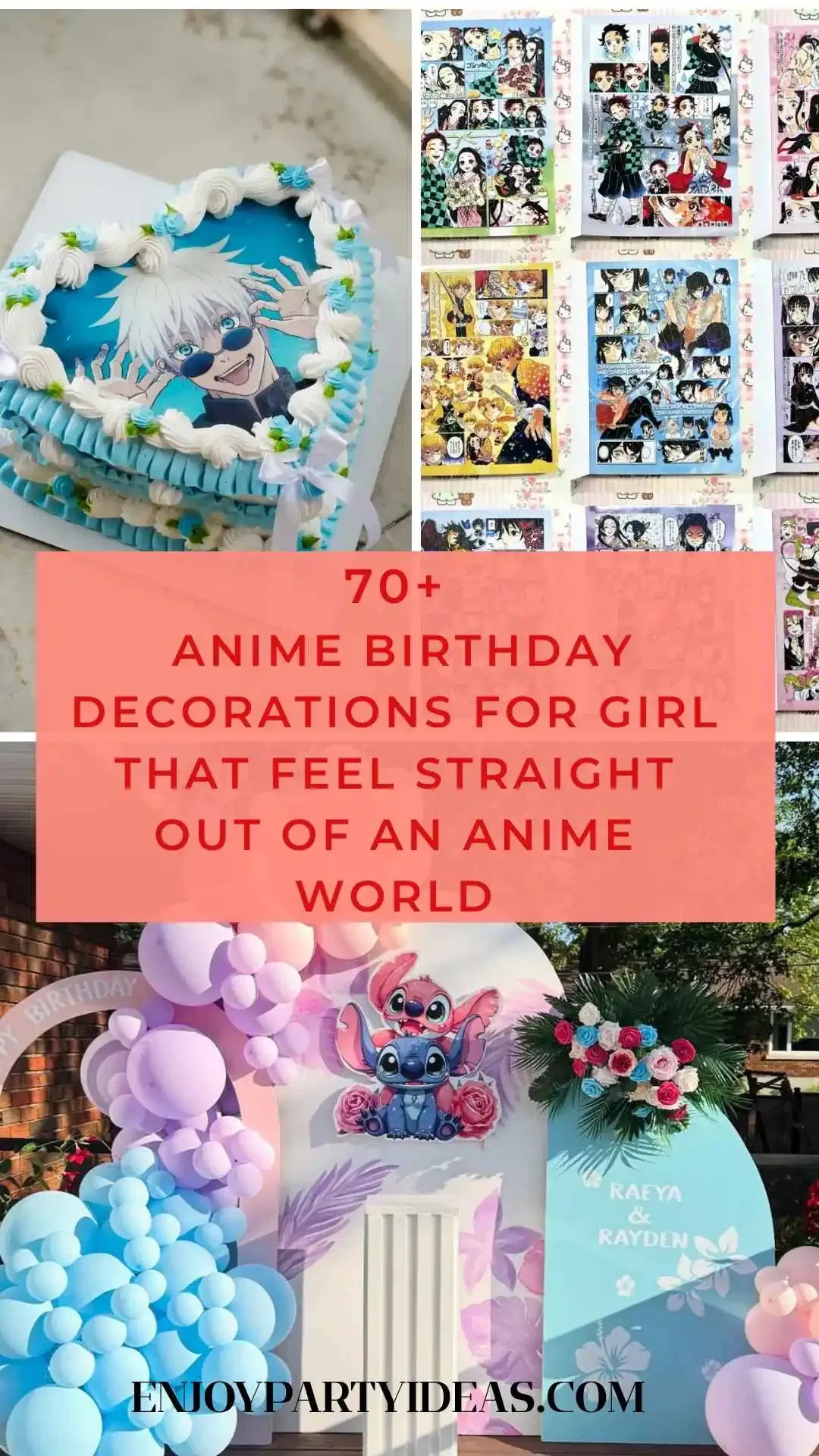 70+ Anime Birthday Decorations for Girl That Feel Straight Out of an Anime World