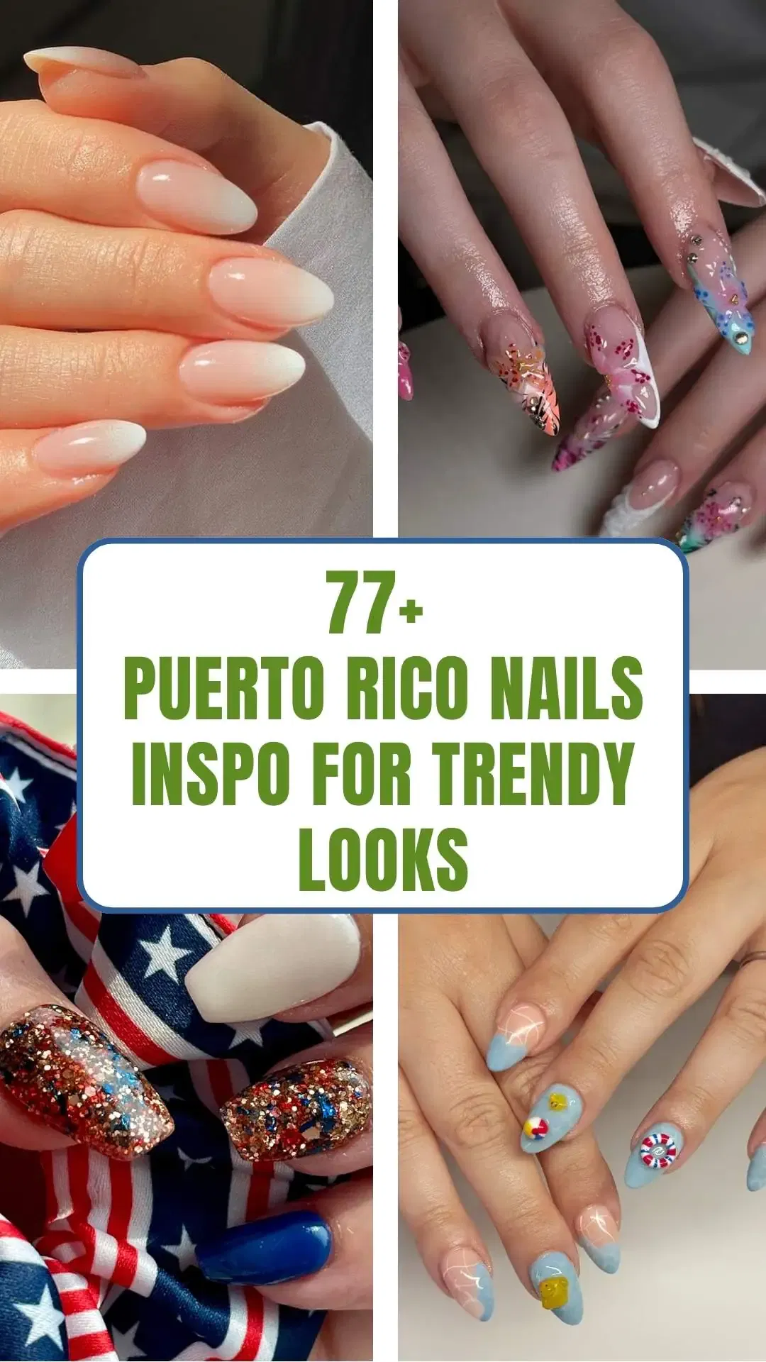 77+ Puerto Rico Nails Inspo for Trendy Looks