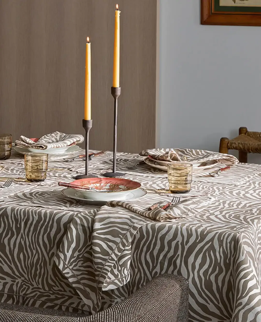 Animal Print Table Covers