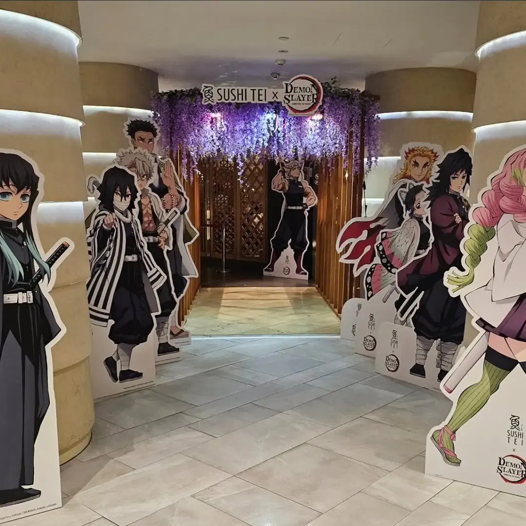 Anime Cutout Entrance