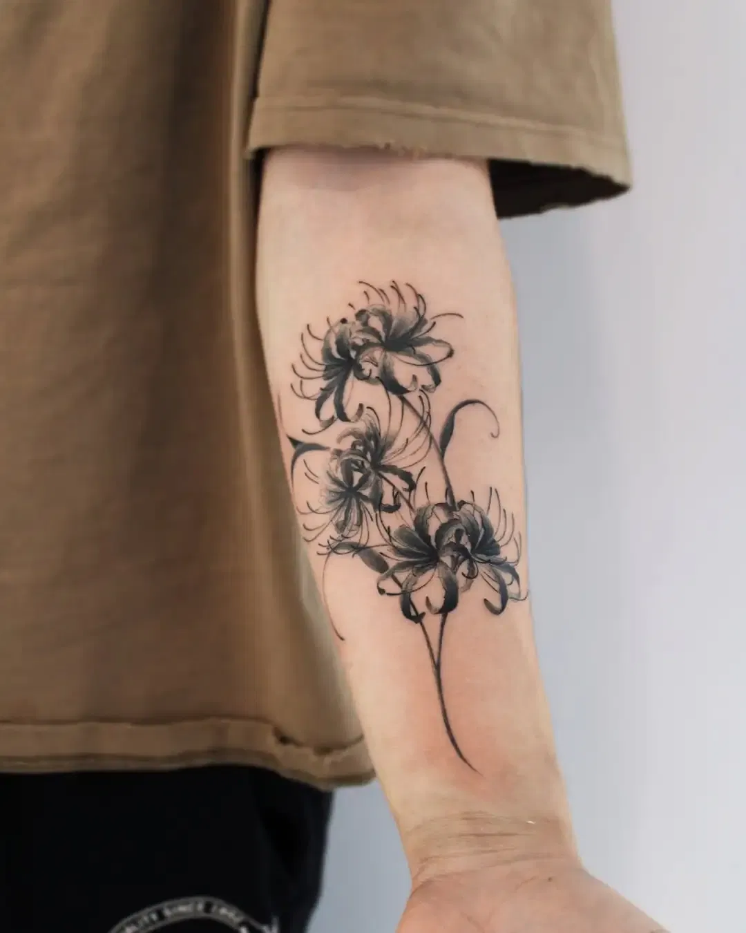 Black Lily Tattoo
