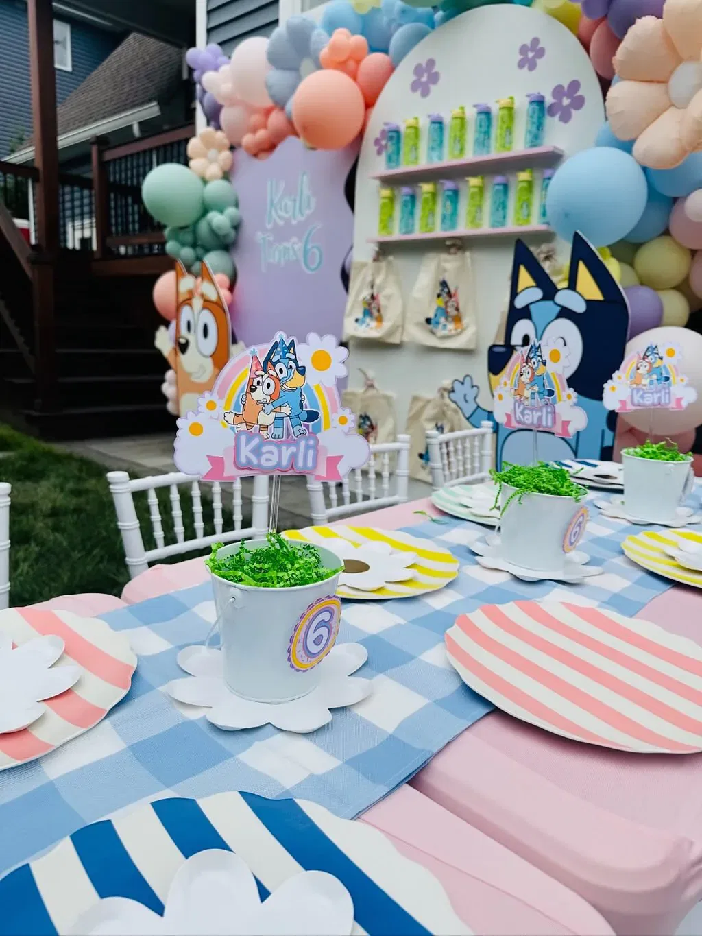 Bluey Table Centerpieces