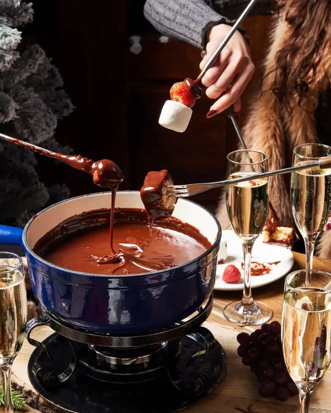 Chocolate Fondue Night