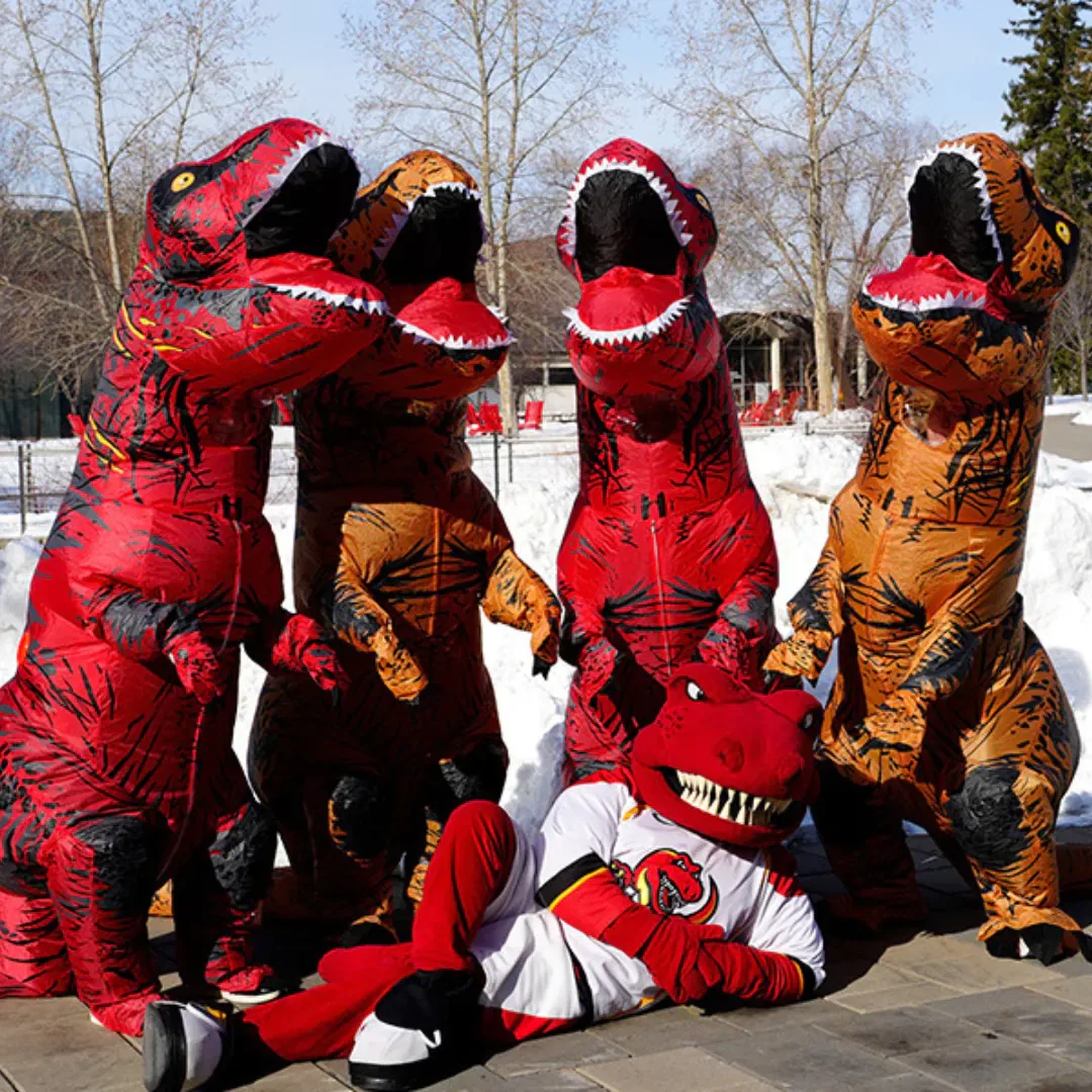 Dinosaur costume theme