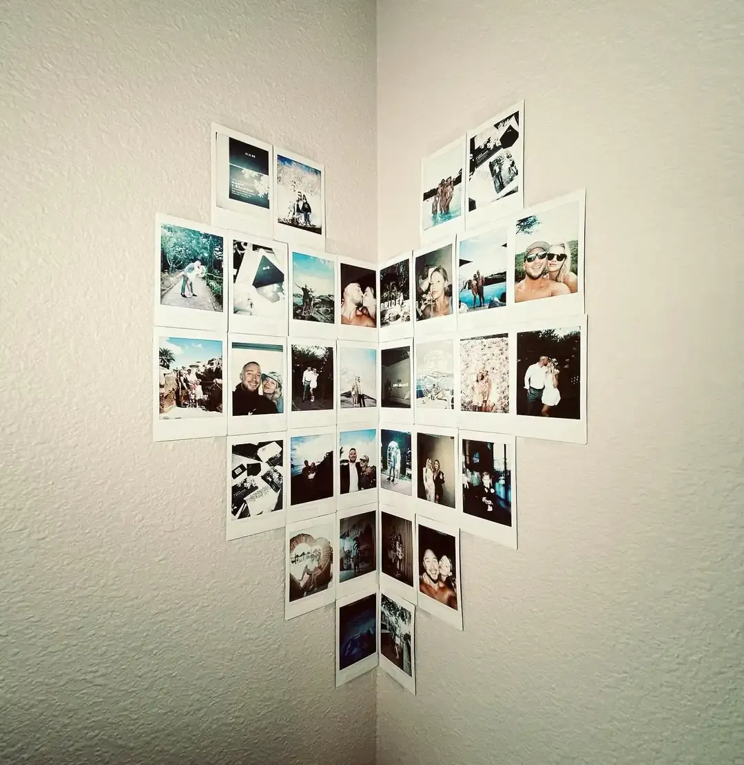 Polaroid Memory Wall