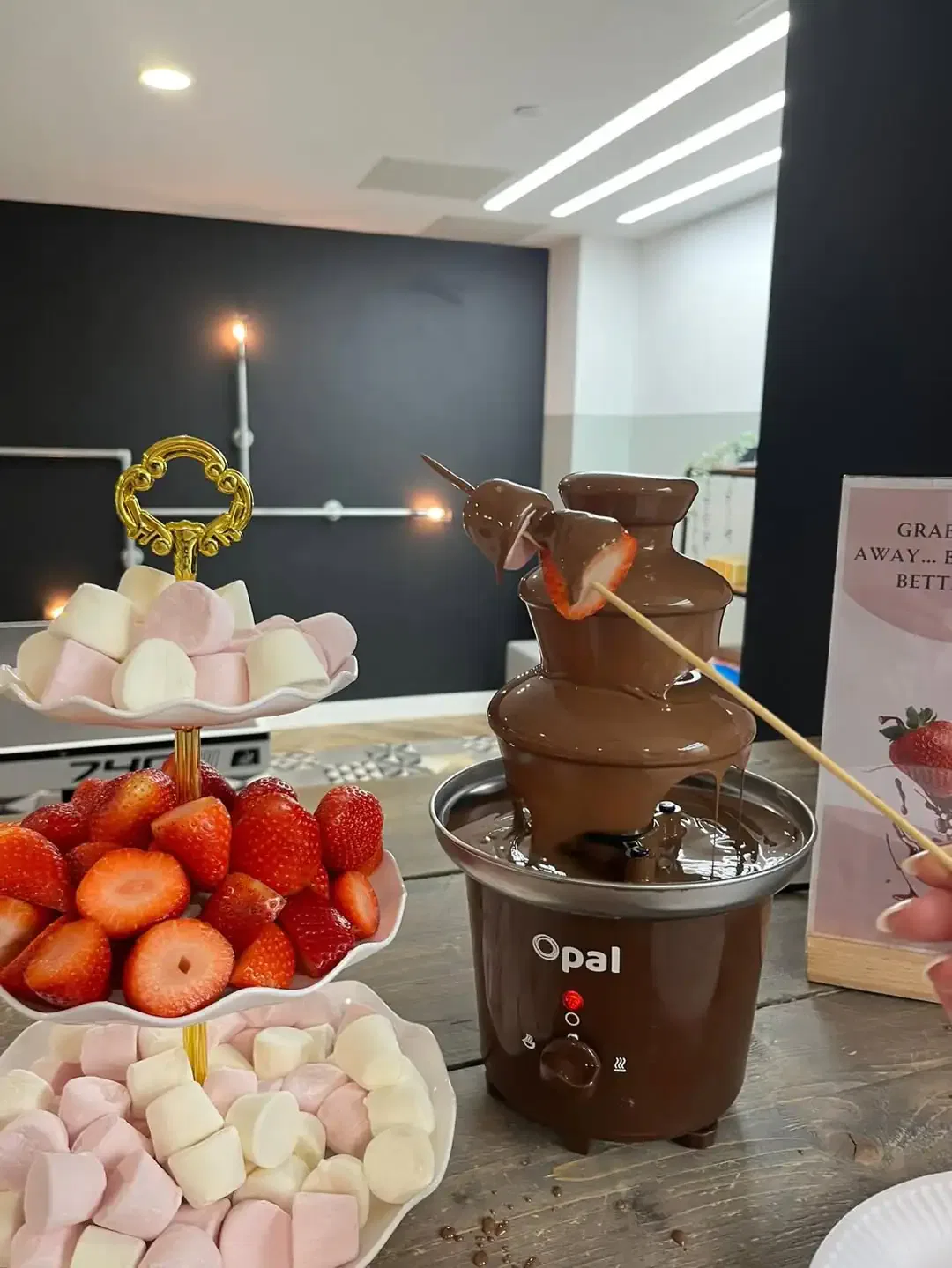 Strawberry Chocolate Fountain