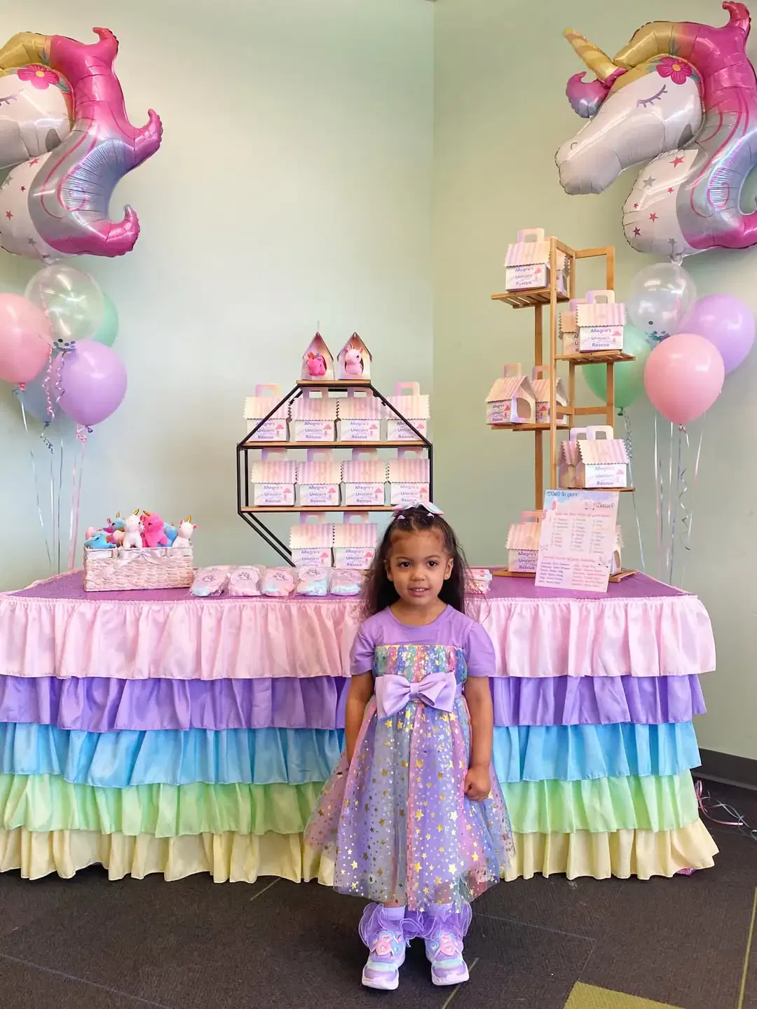 Unicorn Party Favor Wall