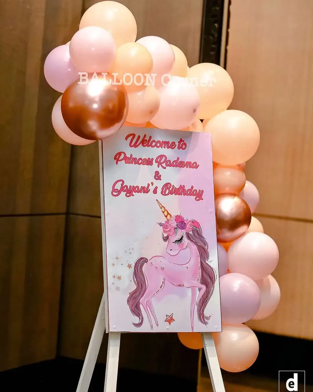 Unicorn Welcome Board