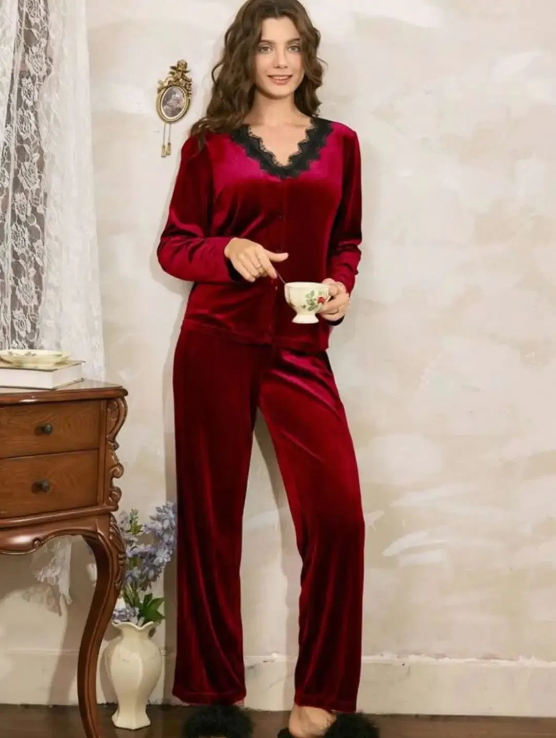 Velvet Pajama Set