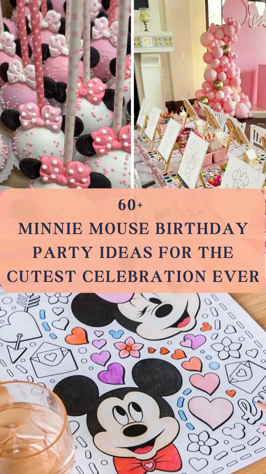 60+ Minnie Mouse Birthday Party Ideas for the Cutest Celebration Ever
