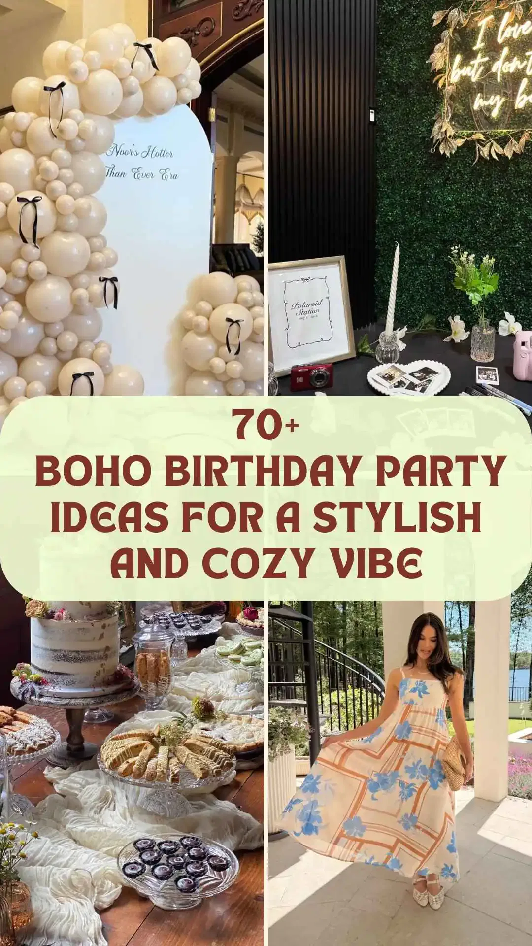 70+ Boho Birthday Party Ideas for a Stylish and Cozy Vibe