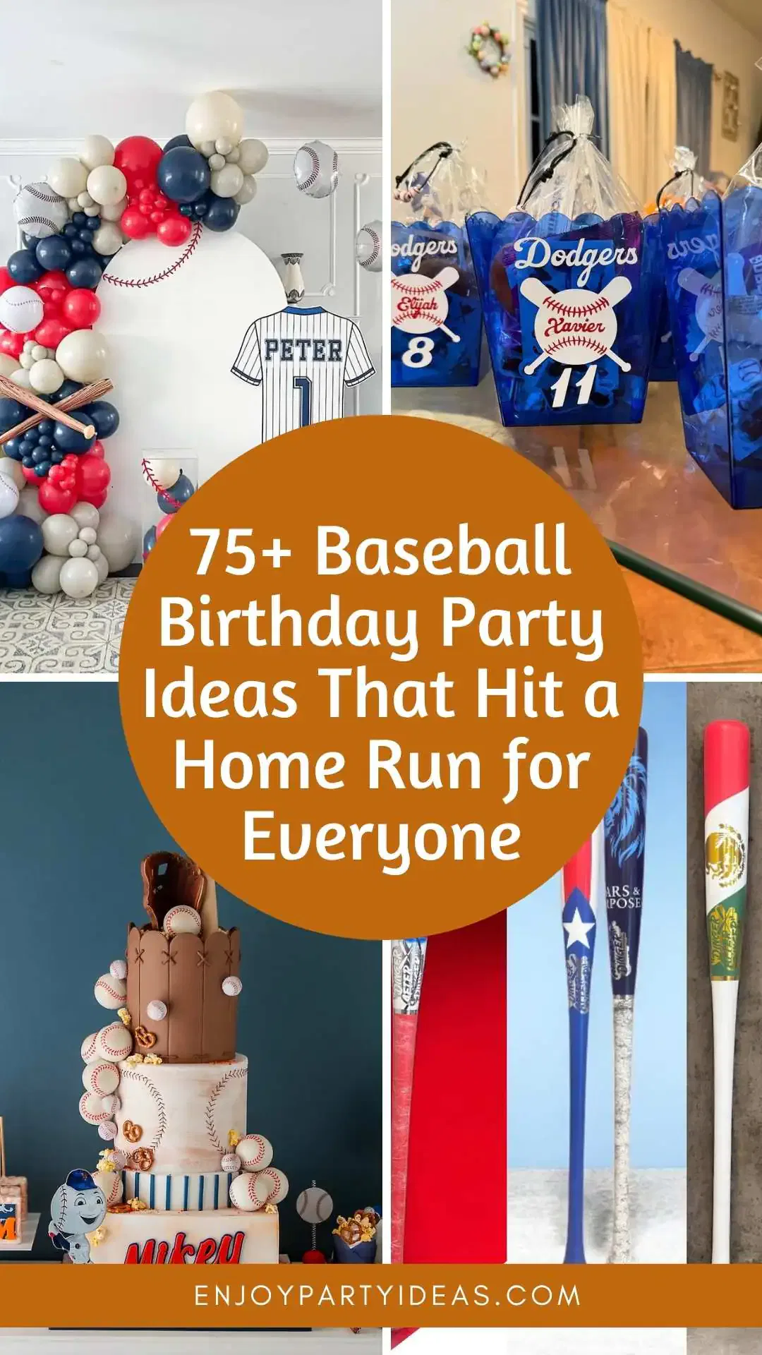 75+ Baseball Birthday Party Ideas That Hit a Home Run for Everyone