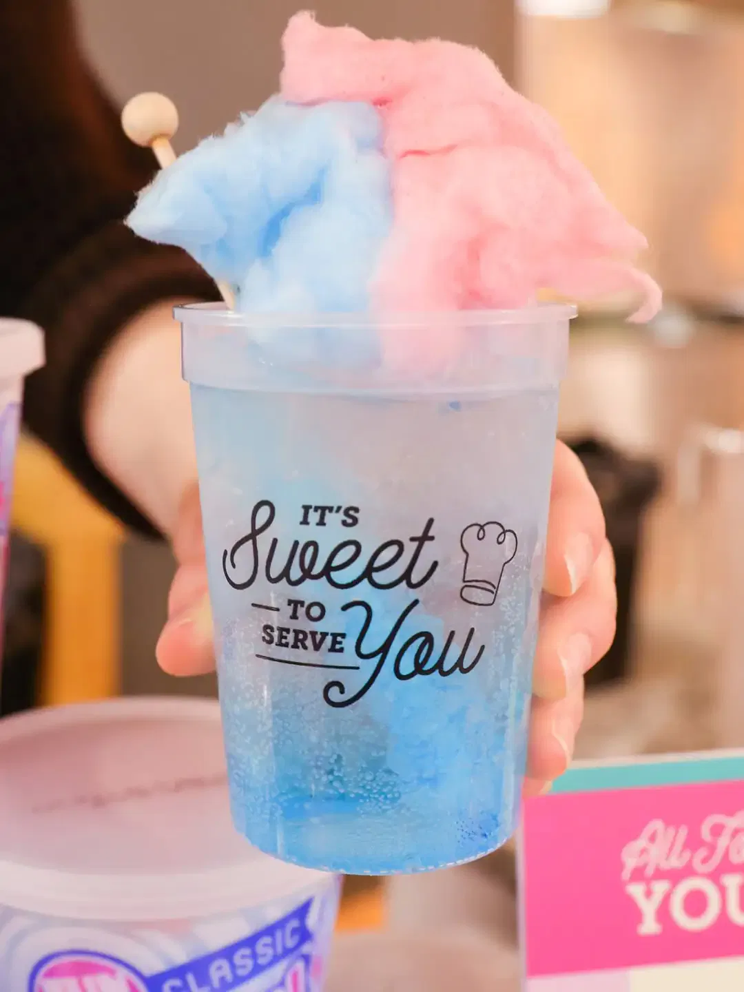 Cotton Candy Mocktails