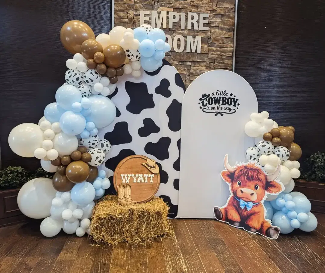 Cow Print Balloons