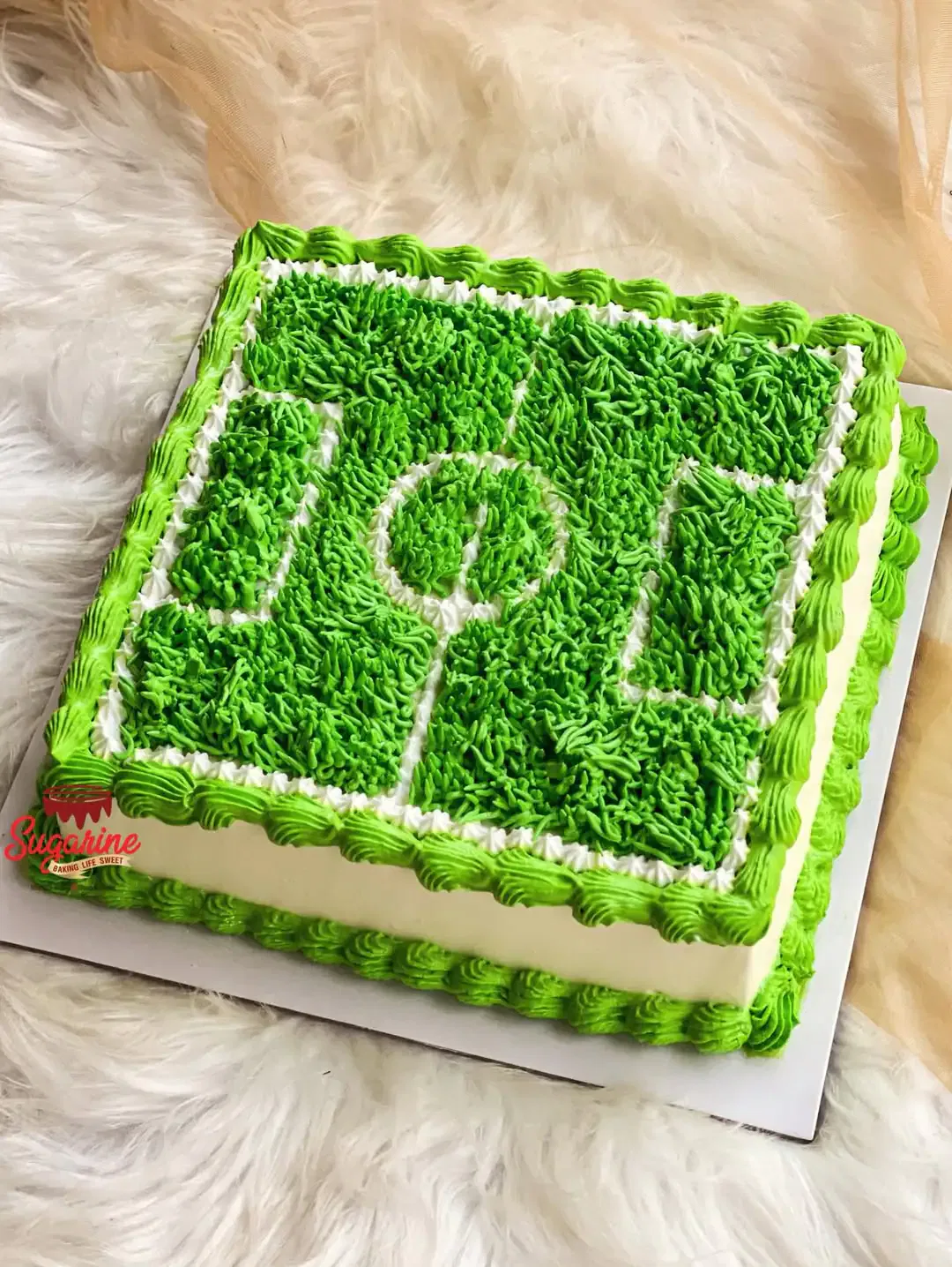 Football Field Cake