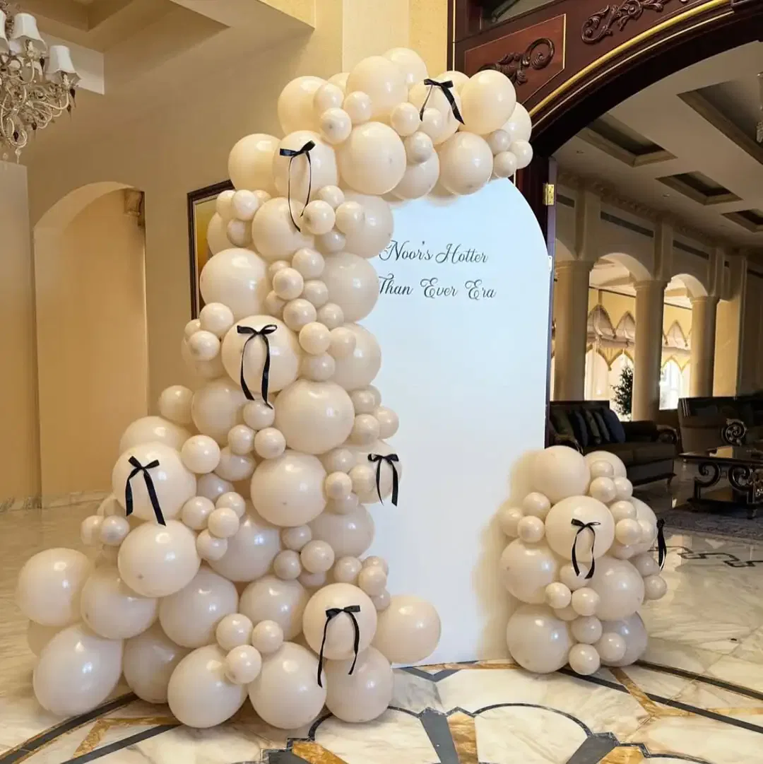 Neutral Color Balloon Arch