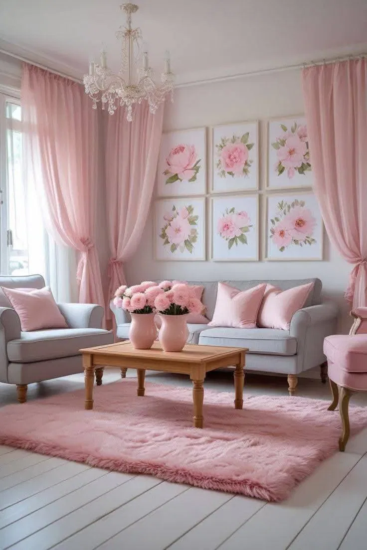 Pink Lounge Corner