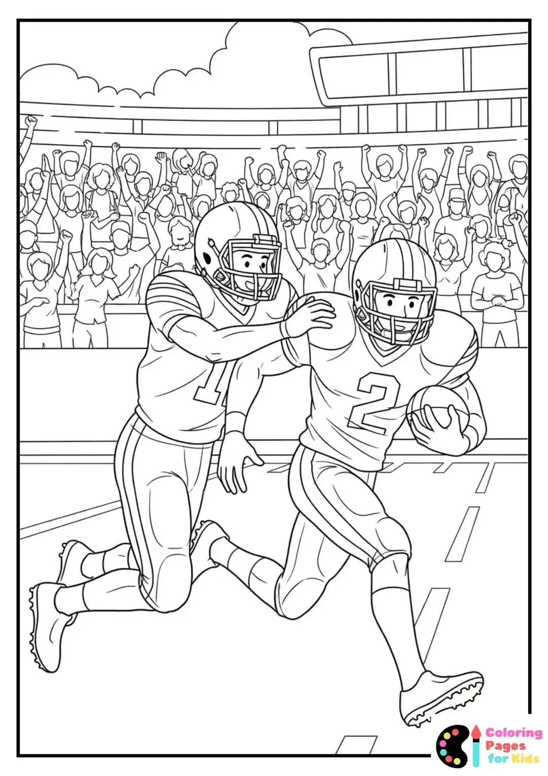 Sports Coloring Activity