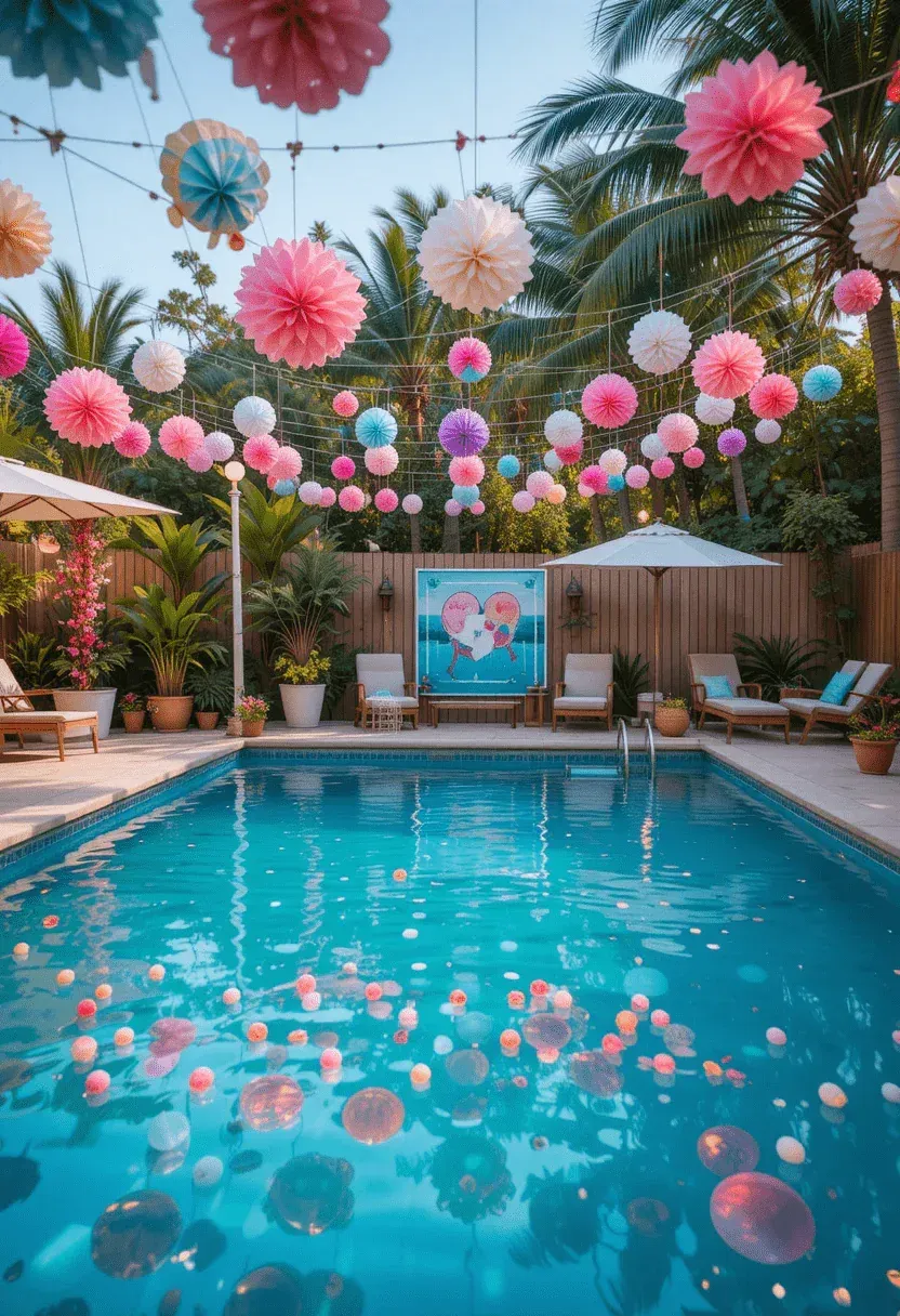 Pool Party Decorations to Set the Mood 