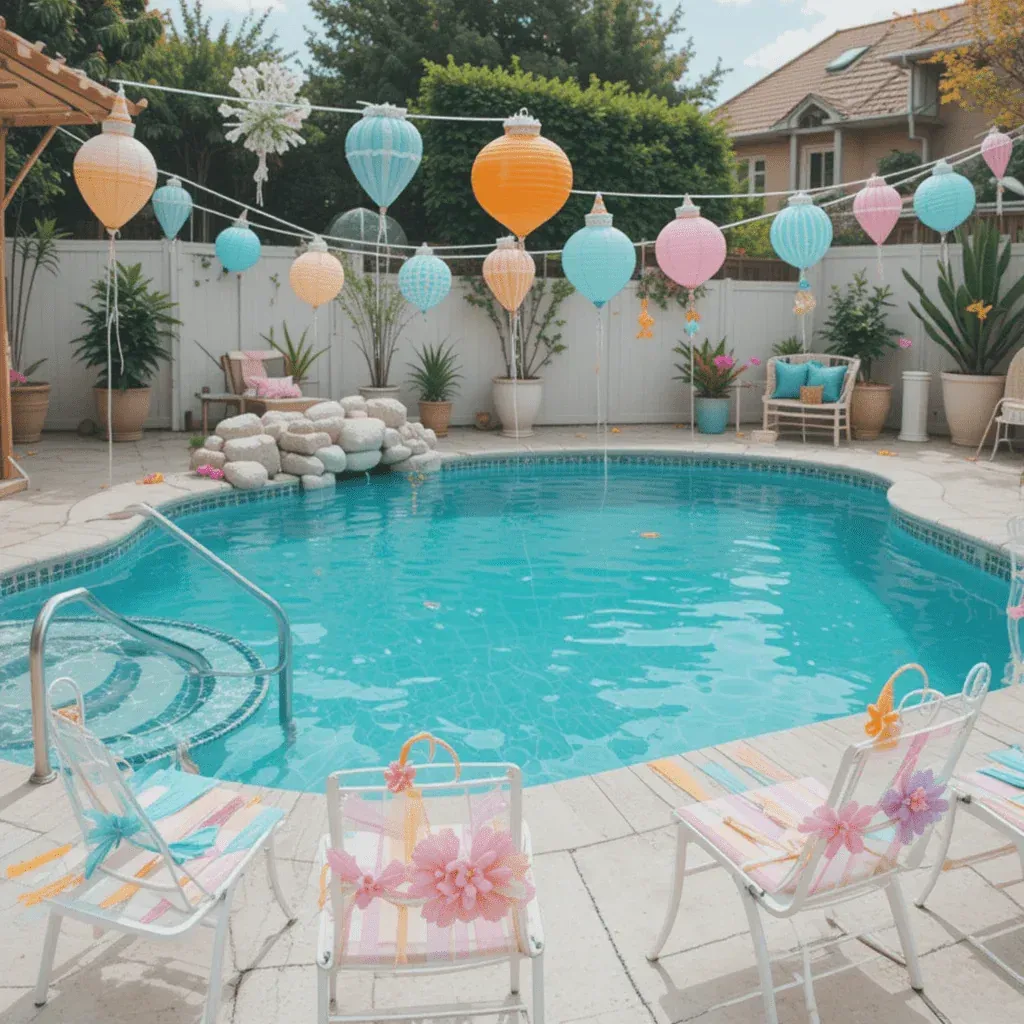 Pool Party Decoration Set the Mood with a Fun Theme