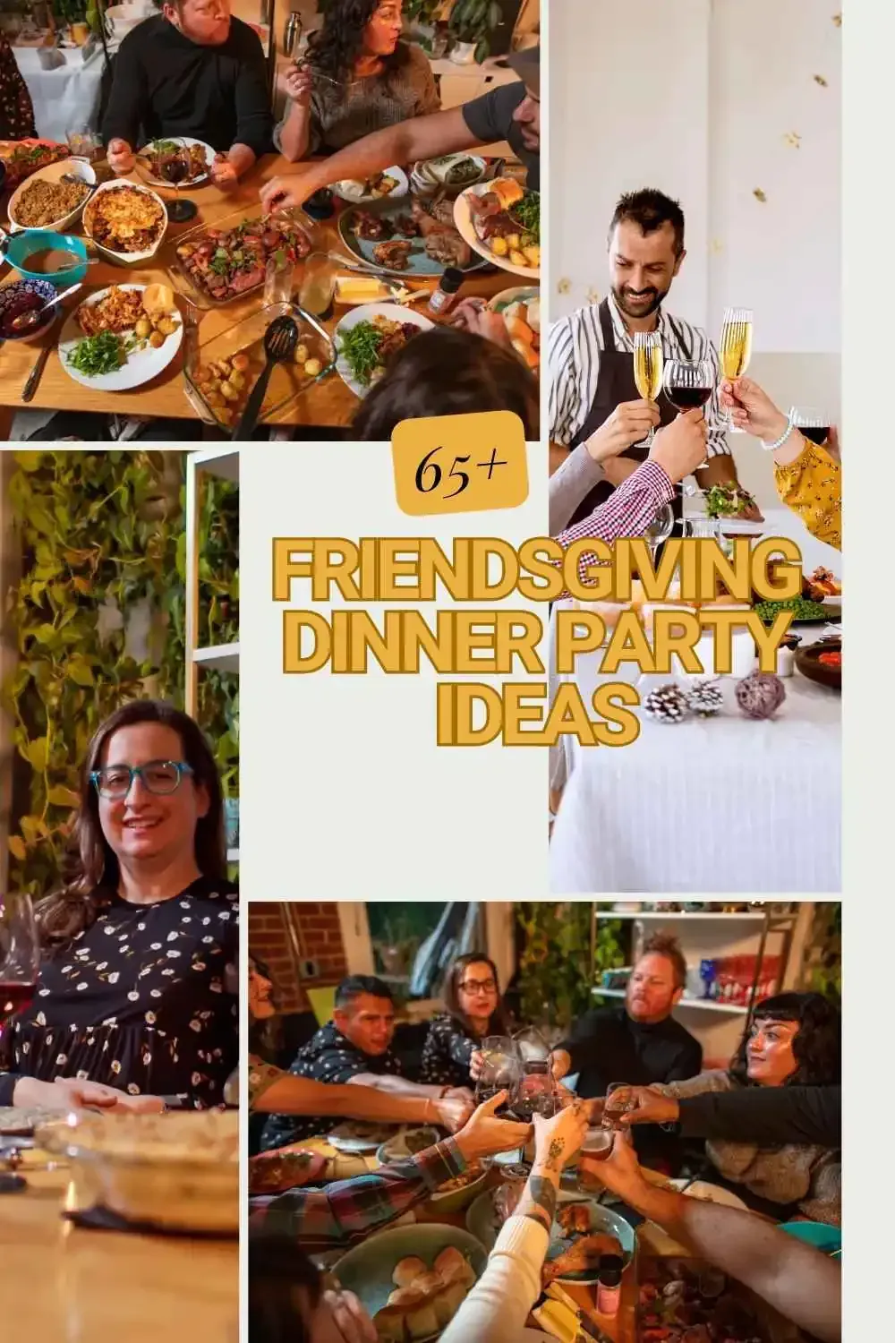 Friendsgiving dinner party 