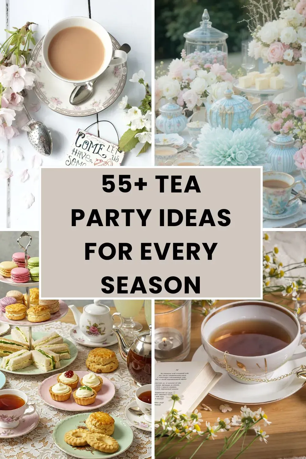Tea Party Ideas for Every Season