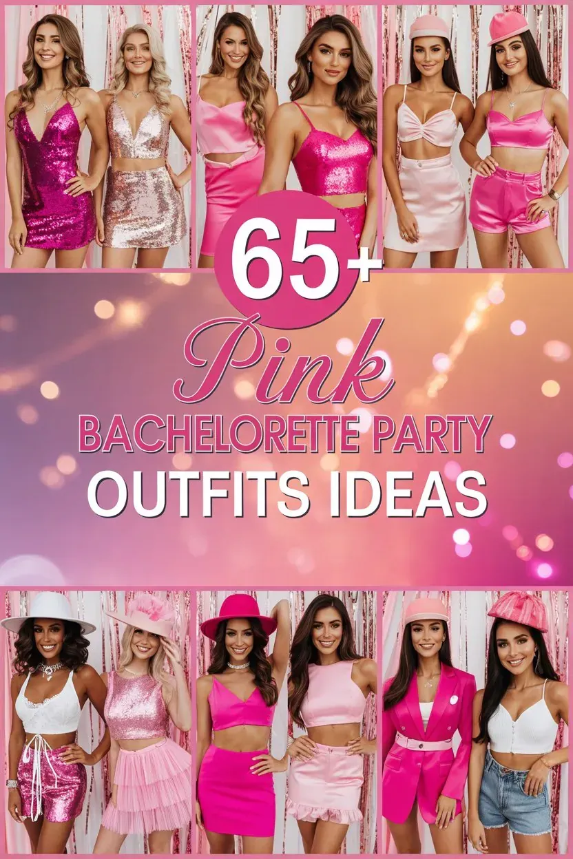 pink bachelorette party outfit