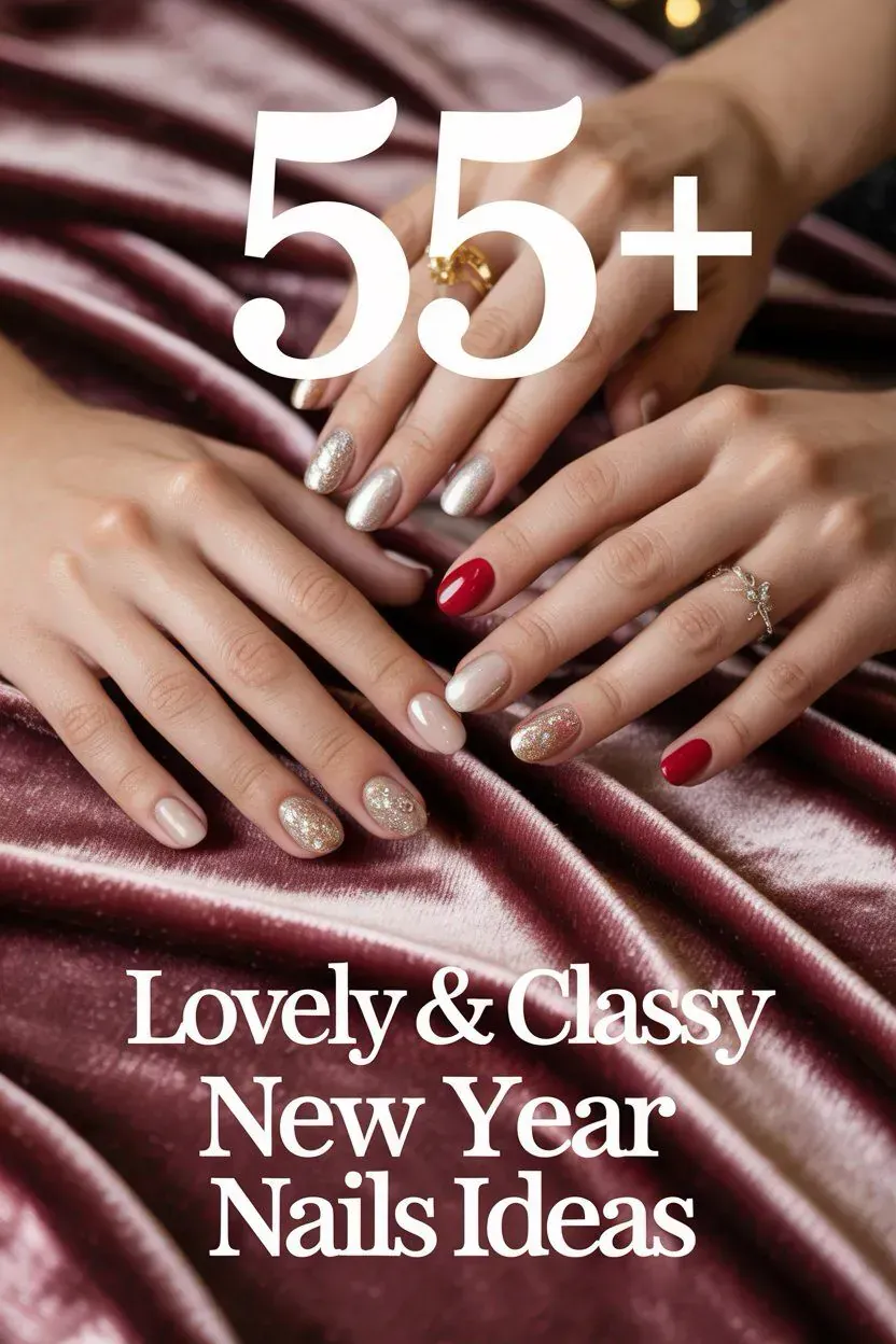 Classy New Year Nails Ideas