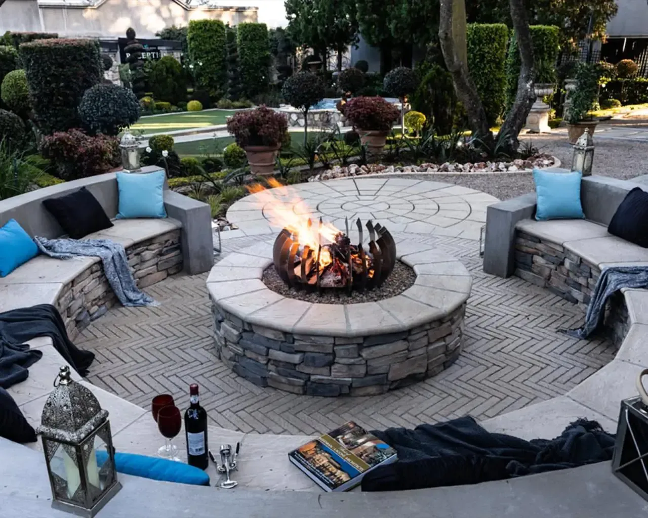 Cozy & Functional Fire