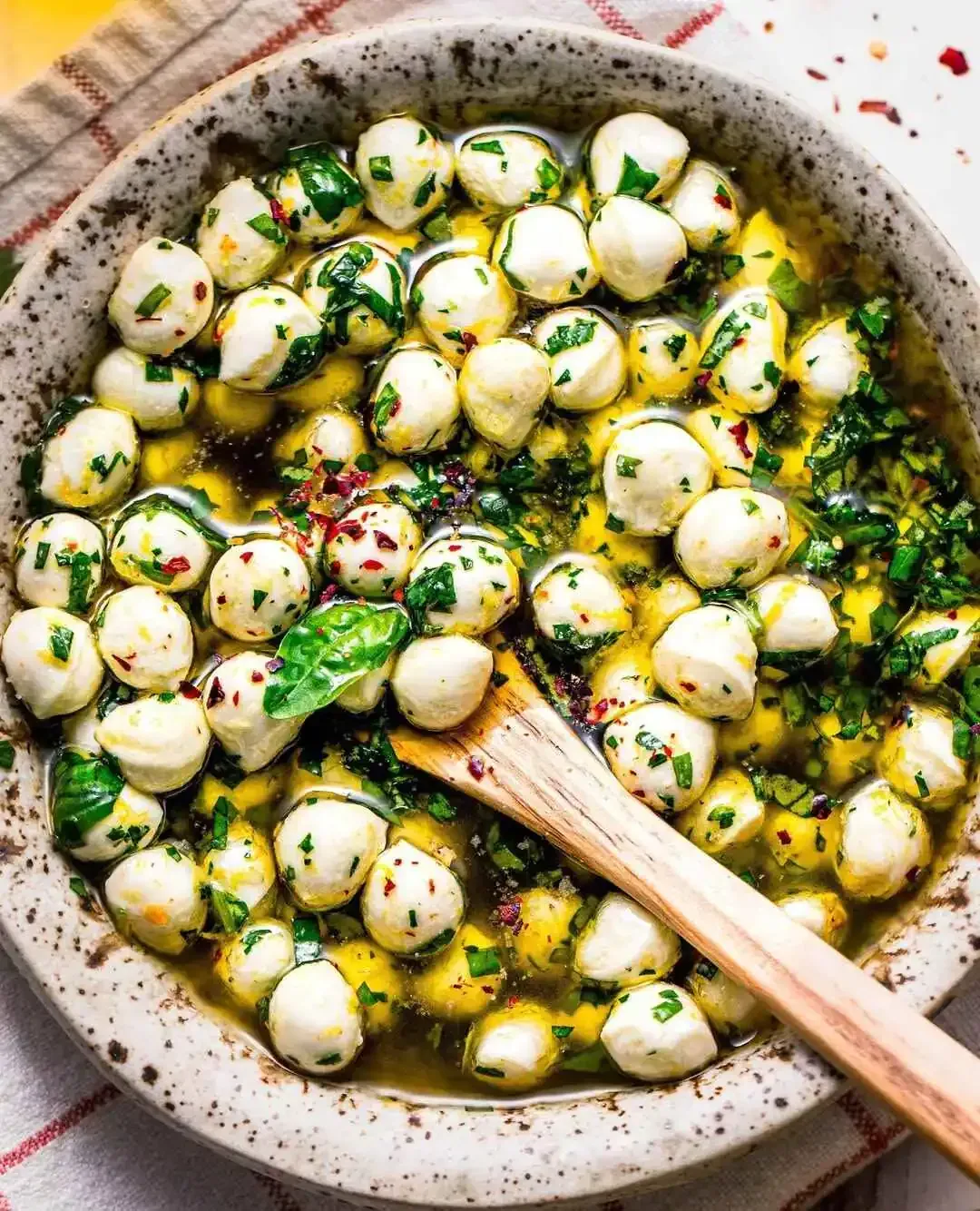 Marinated Mozzarella Balls