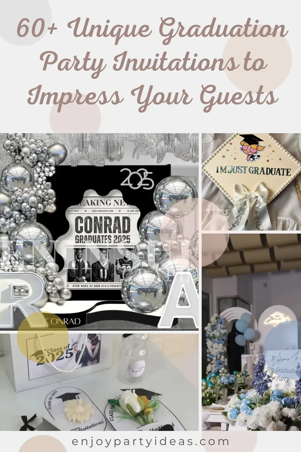 Unique Graduation Party Invitations