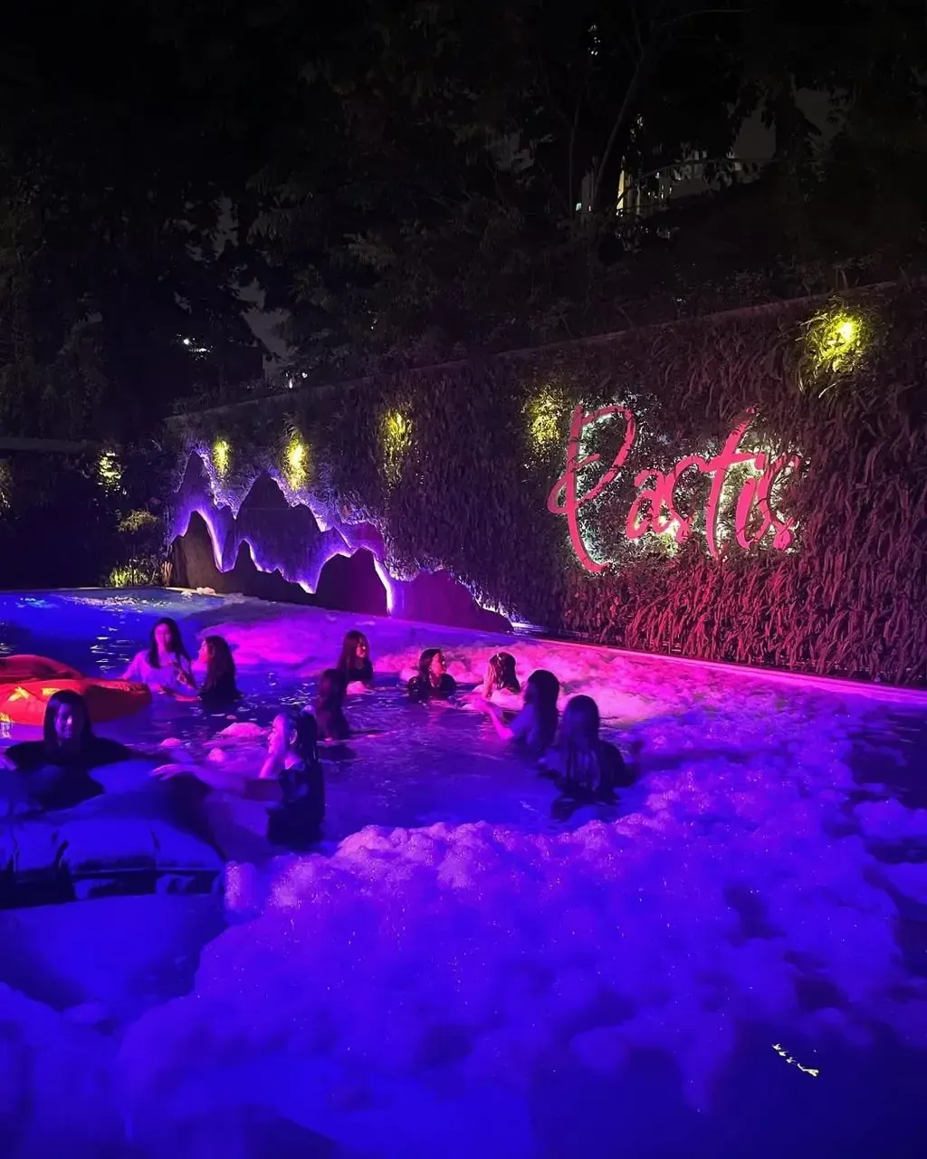 Night Pool Party