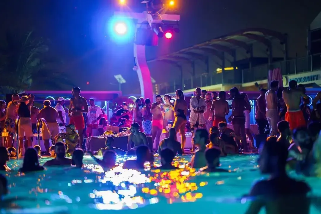 Night Pool Party