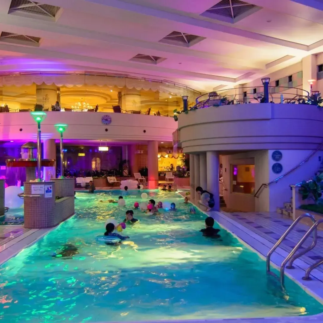 Night Pool Party