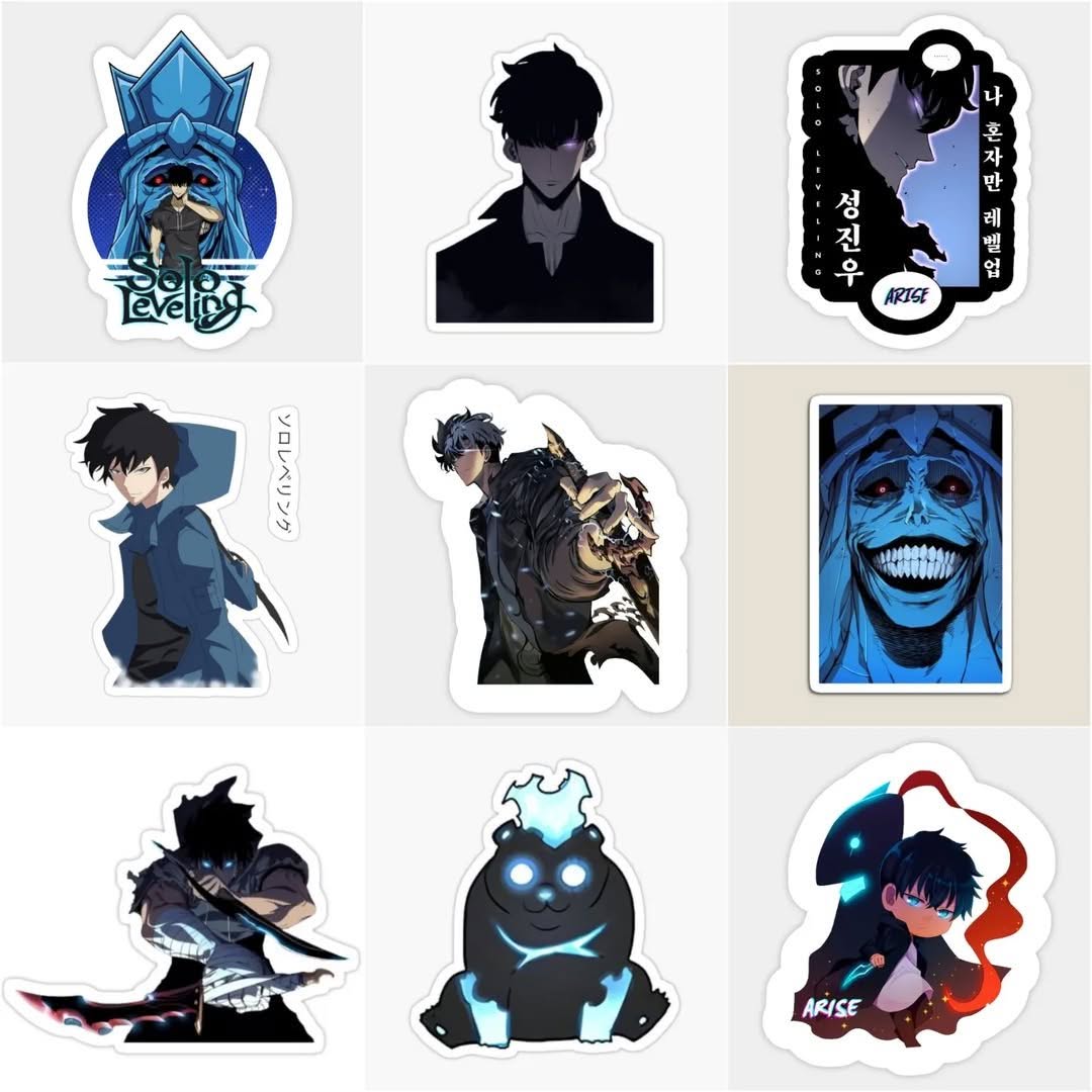 Custom Solo Leveling Stickers