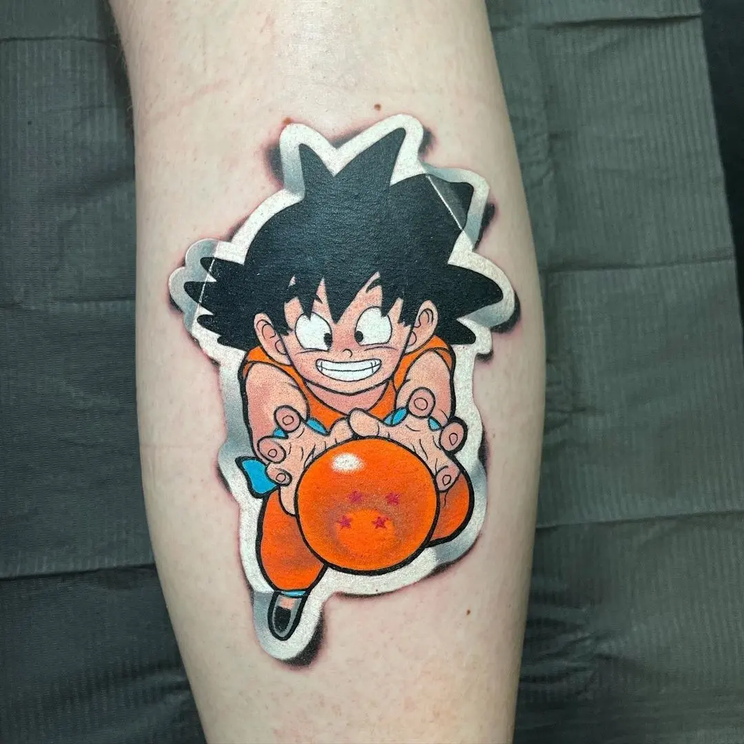Anime Tattoo Sticker Station