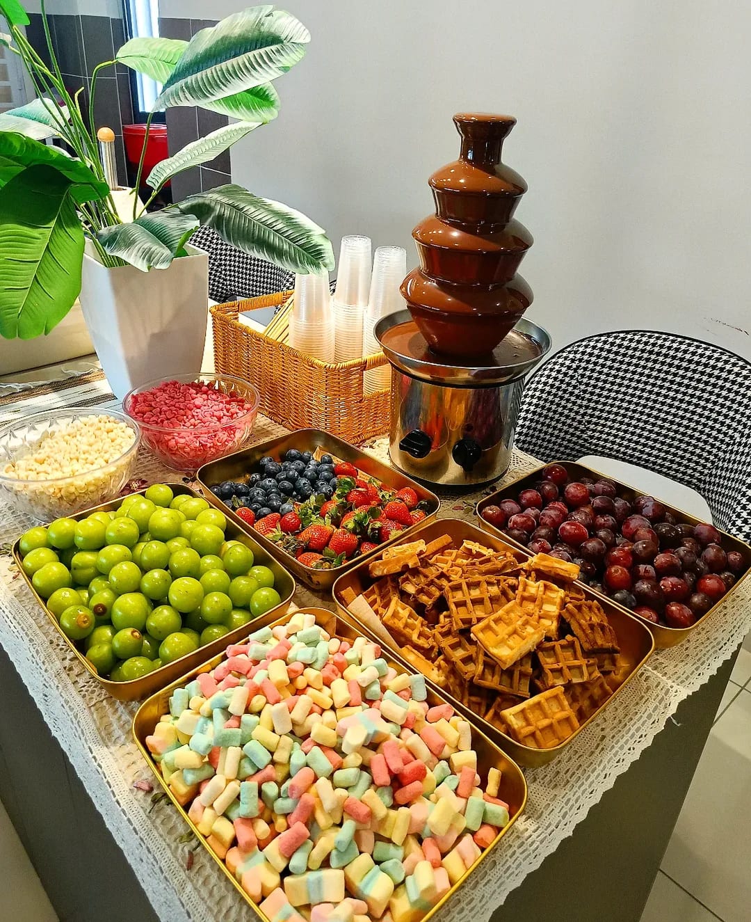 Chocolate Fountain Station